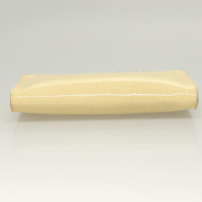 Salvatore Ferragamo Vala Shoulder Bag Patent Leather, YELLOW, PATENT_LEATHER, Shoulder bag