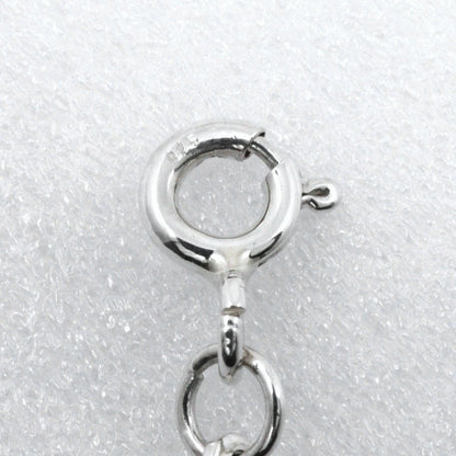 Tiffany & Co. Elsa Peretti Open Heart Pendant Necklace Sterling Silver, SILVER, SILVER, Necklace