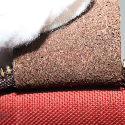 Louis Vuitton Trousse Make Up Bag Damier, BROWN, CANVAS, Clutche & pouche