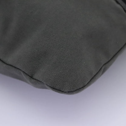 Hermes Fourre Tout Besace Messenger Bag Toile, GRAY, CANVAS, Crossbody bag