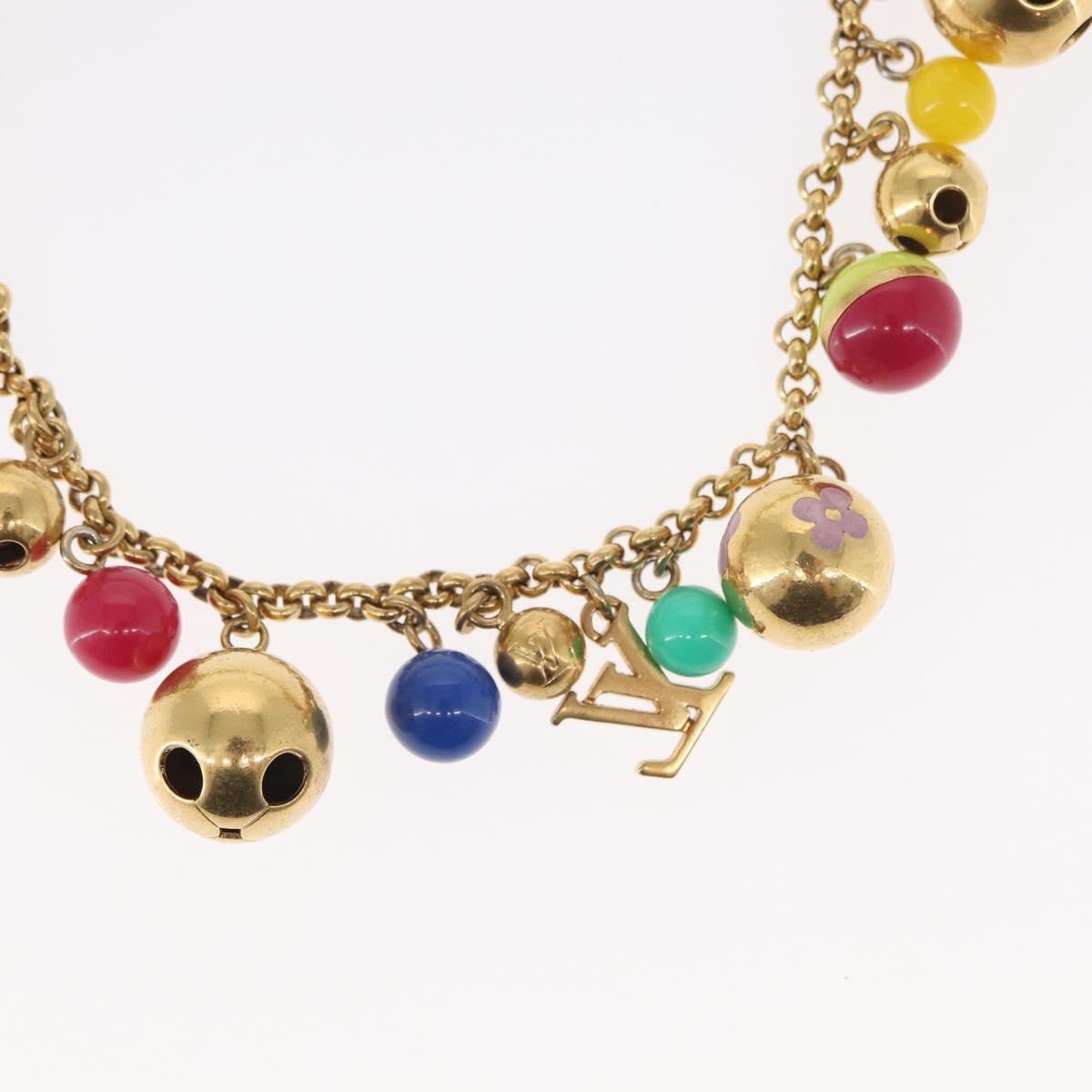 Louis Vuitton Chaine Grelots Bag Charm and Key Holder Metal, GOLD, METAL, Charms and Keychains