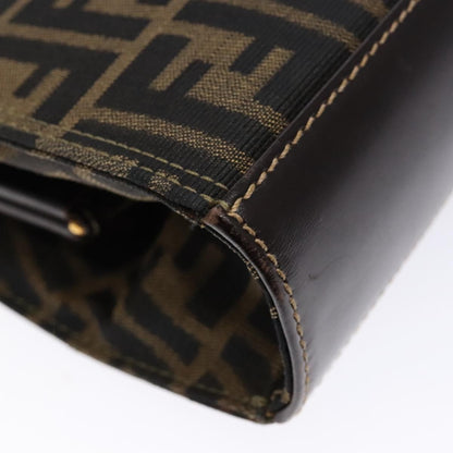 Fendi Vintage Zucca Zucca canvas, BROWN, CANVAS, Handbag