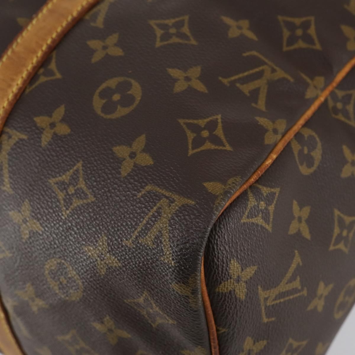 Louis Vuitton Sac Souple Handbag Monogram Canvas, BROWN, CANVAS, Travel bag