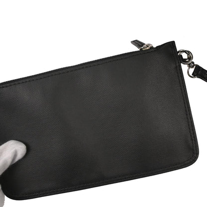 Chanel Biarritz Pocket Tote Quilted Coated Canvas, BLACK, CANVAS, Tote bag