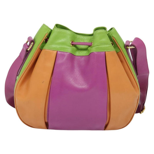 Celine Shoulder Bag Leather, MULTICOLOUR, LEATHER, Shoulder bag