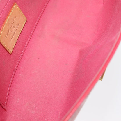 Louis Vuitton Malibu Street Handbag Monogram Vernis, RED, PATENT_LEATHER, Clutche & pouche