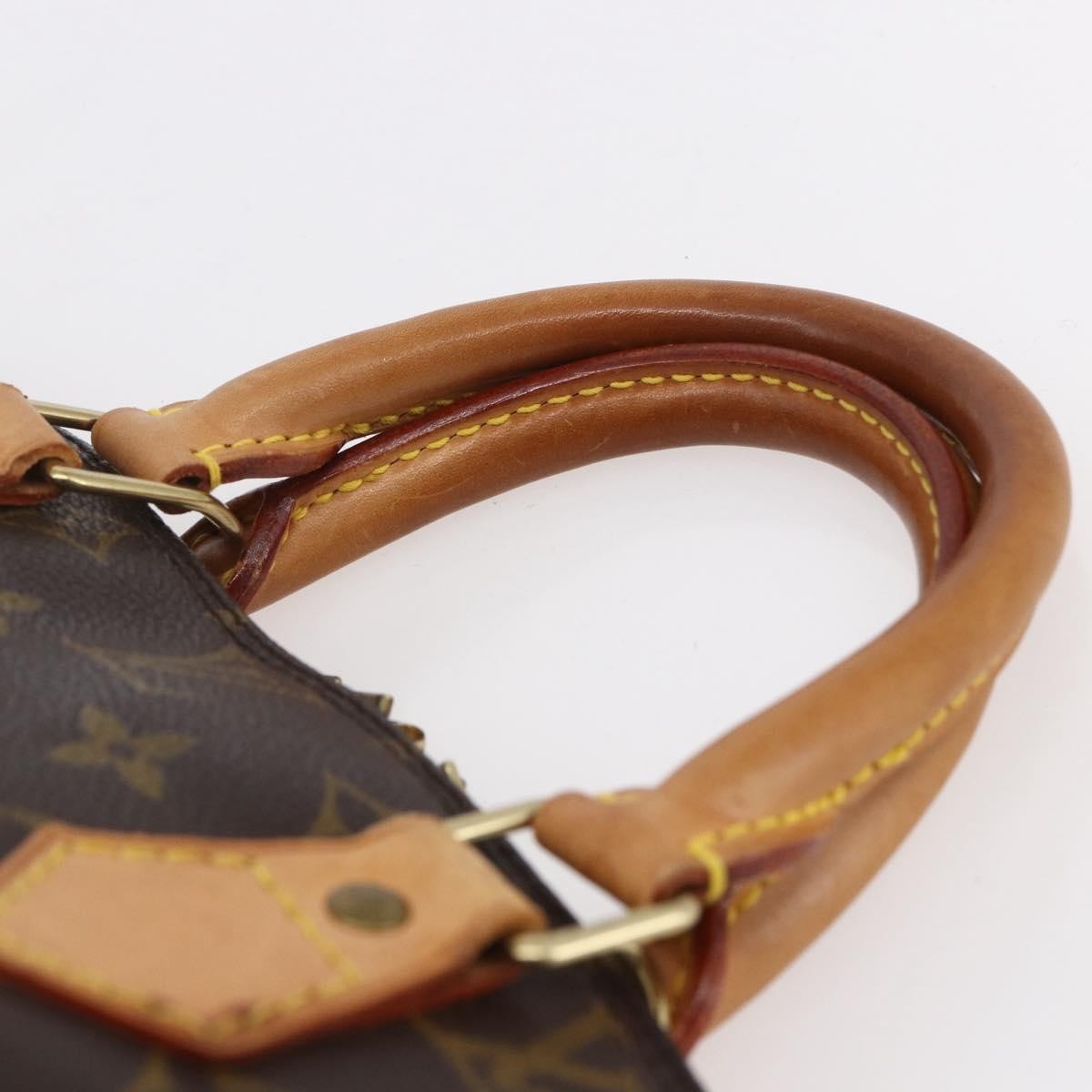 Louis Vuitton Alma Handbag Monogram Canvas, BROWN, CANVAS, Handbag