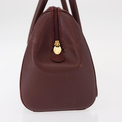 cartier Must De Cartier Leather, BURGUNDY, LEATHER, Handbag