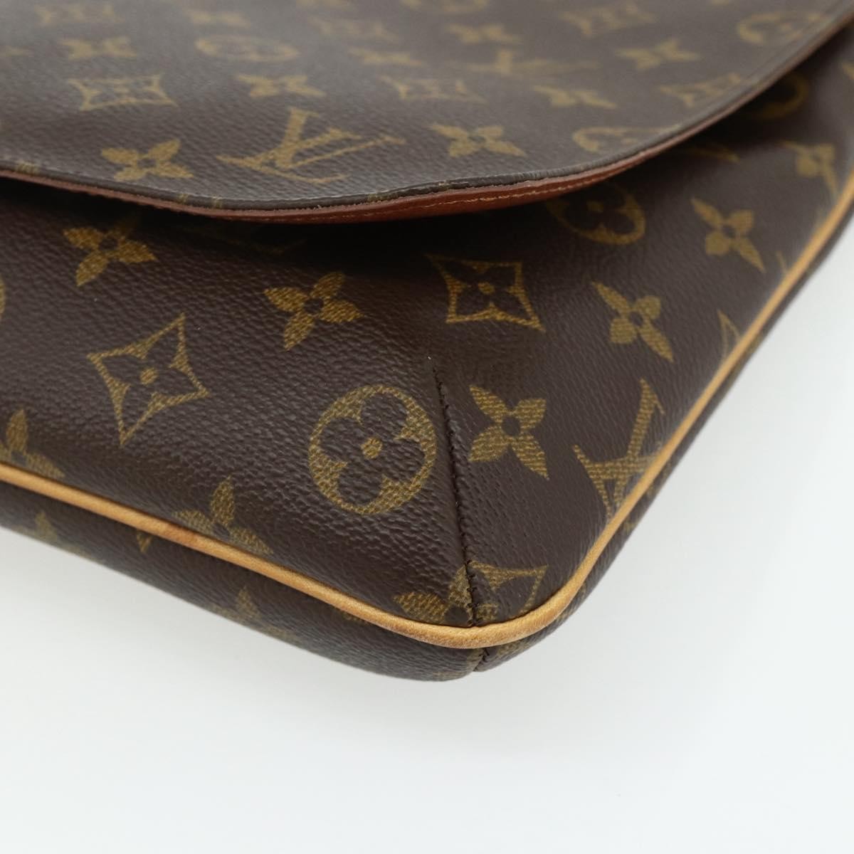 Louis Vuitton Musette Salsa Handbag Monogram Canvas, Brown, Canvas, Shoulder Bag