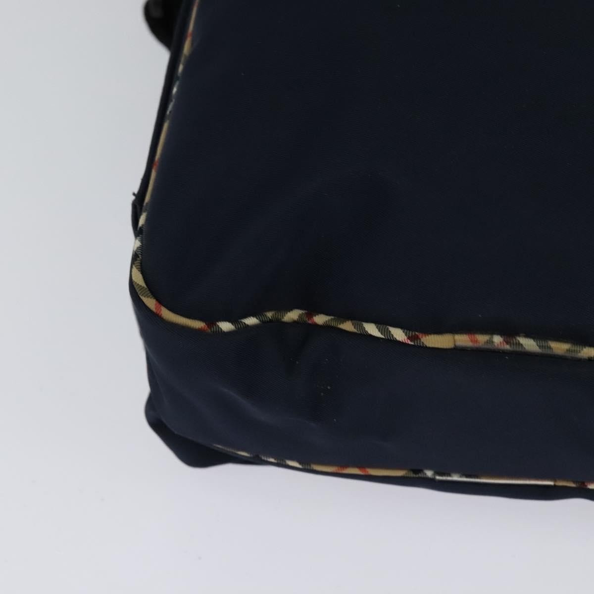 Burberry Vintage Shoulder Bag Nylon, NAVY, NYLON, Shoulder bag