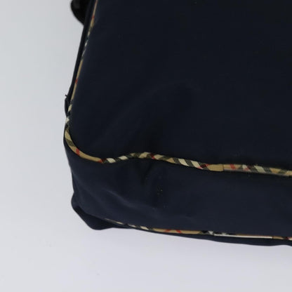 Burberry Vintage Shoulder Bag Nylon, NAVY, NYLON, Shoulder bag