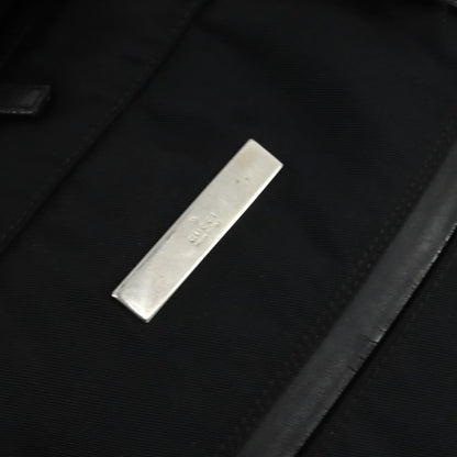 Gucci Travel Boston Bag Nylon, BLACK, NYLON, Travel bag