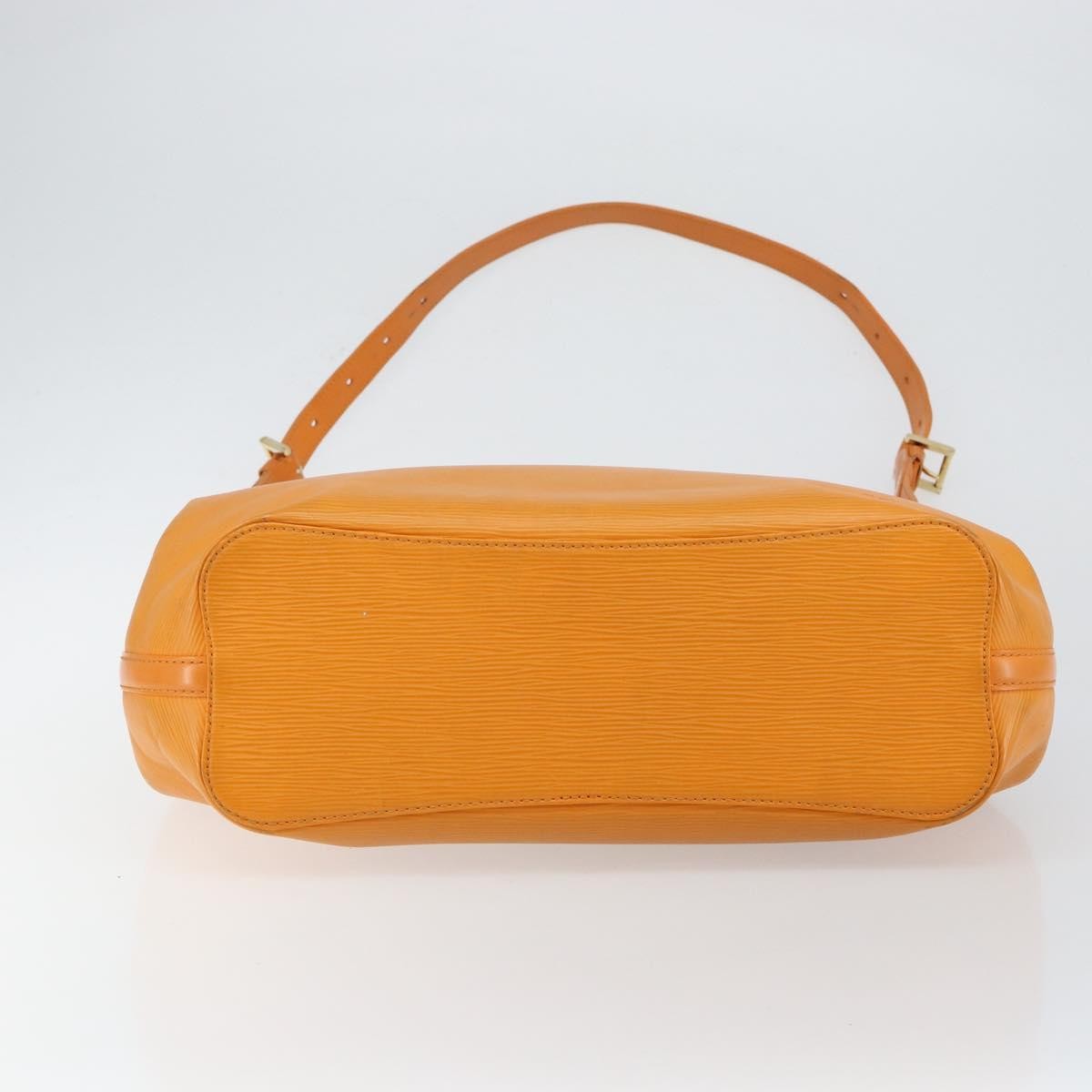 Louis Vuitton Mandara Handbag Epi Leather, ORANGE, LEATHER, Shoulder bag