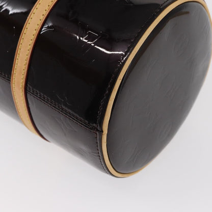 Louis Vuitton Bedford Handbag Monogram Vernis, BURGUNDY, PATENT_LEATHER, Handbag