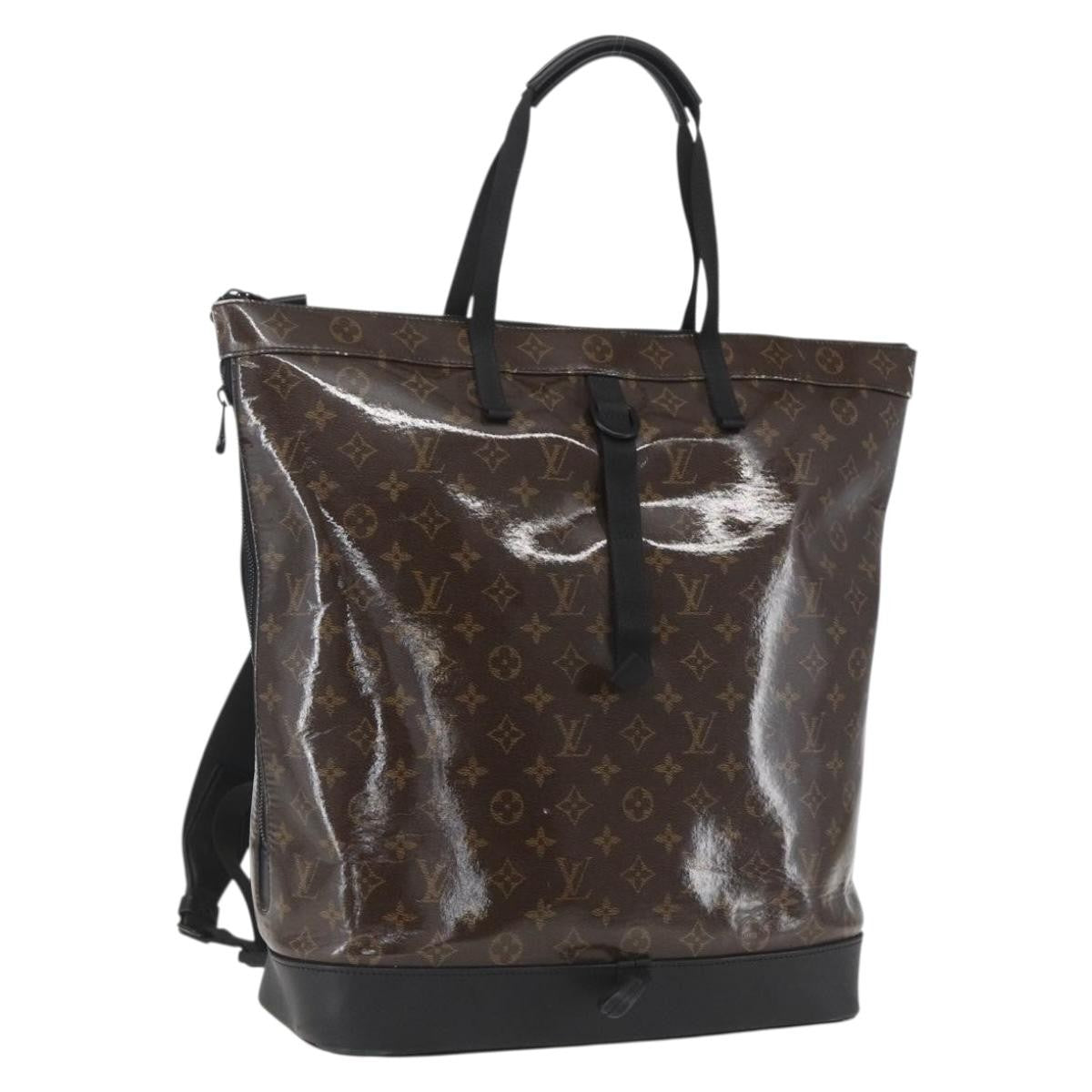 Louis Vuitton Zipped Tote Limited Edition Monogram Glaze Canvas, BROWN, CANVAS, Tote bag