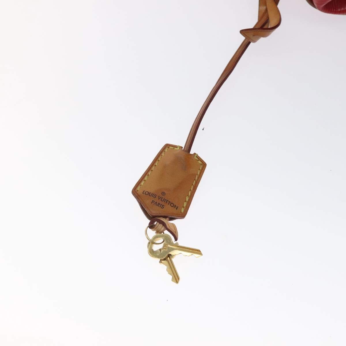 Louis Vuitton Doc Handbag Epi Leather, RED, LEATHER, Handbag