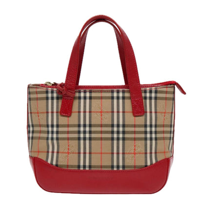 Burberry Nova Check Handbag Nova Check Canvas, BEIGE, CANVAS, Handbag