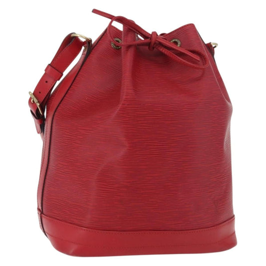 Louis Vuitton Noe Handbag Epi Leather, Red, Leather, Shoulder Bag