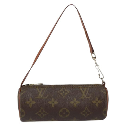 Louis Vuitton Papillon Pochette Monogram Canvas, BROWN, CANVAS, Clutche & pouche