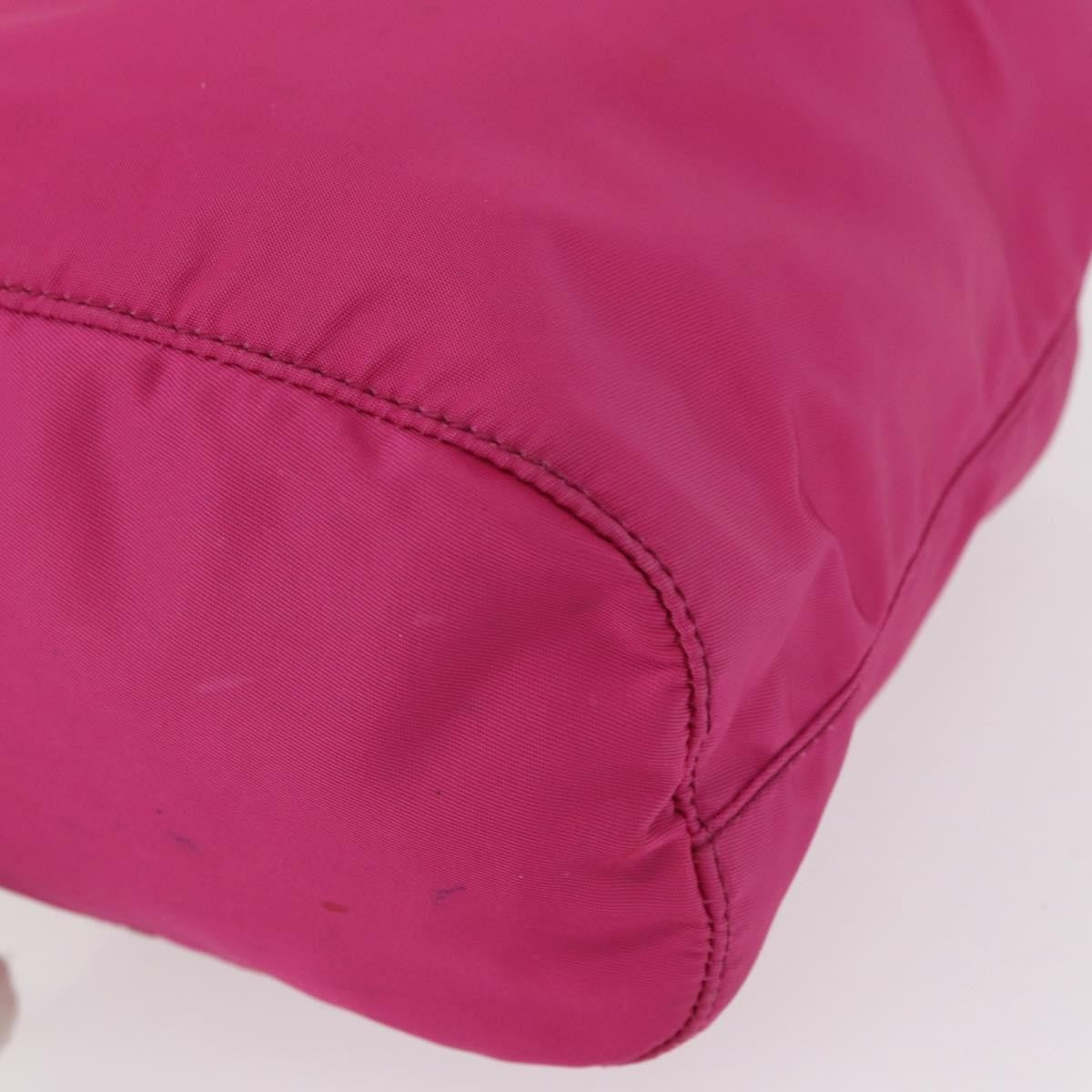 Prada Pochette Nylon, PINK, NYLON, Clutche & pouche