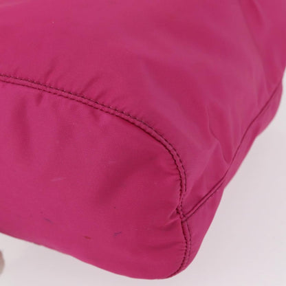 Prada Pochette Nylon, PINK, NYLON, Clutche & pouche