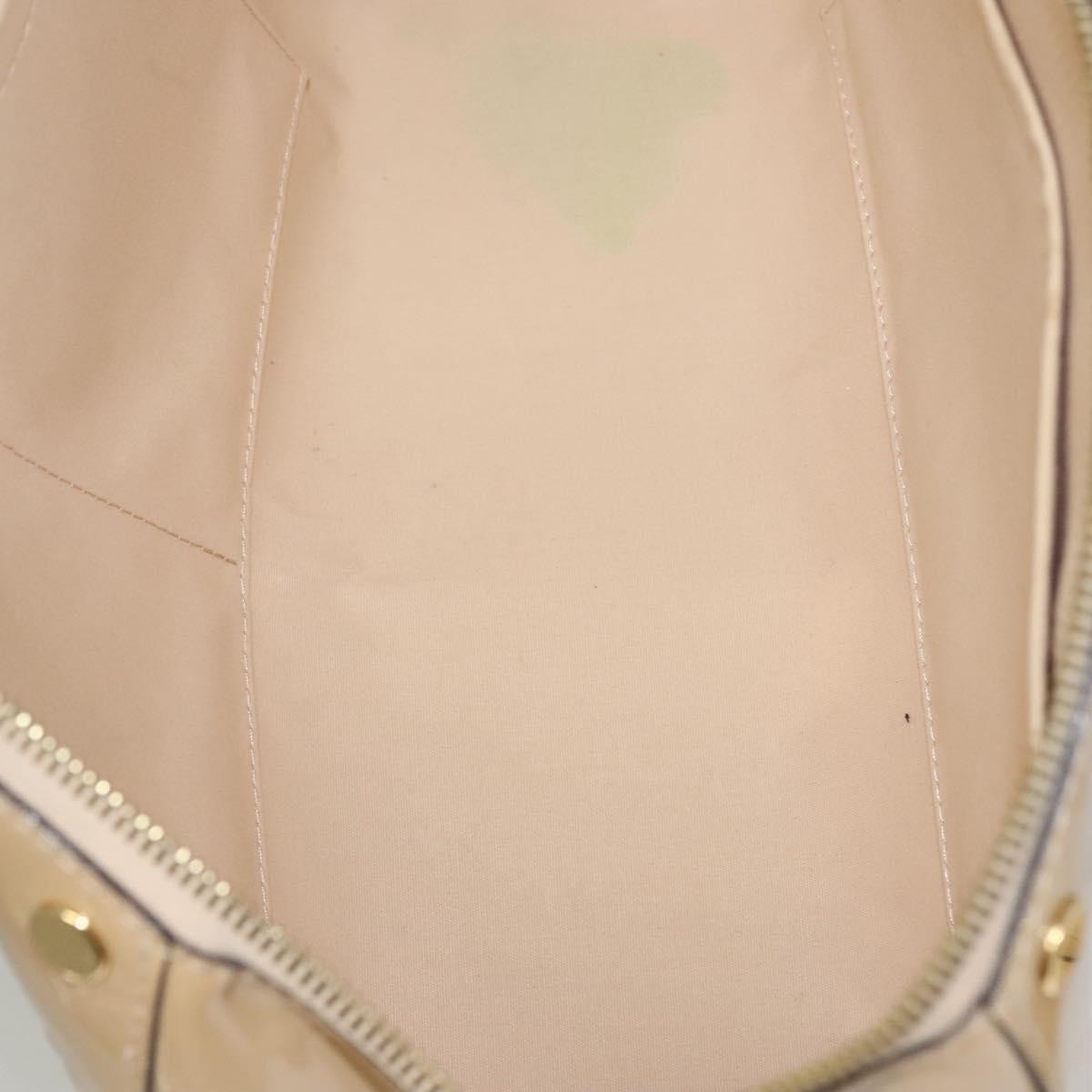 Louis Vuitton Santa Monica Handbag Monogram Vernis, BEIGE, PATENT_LEATHER, Handbag