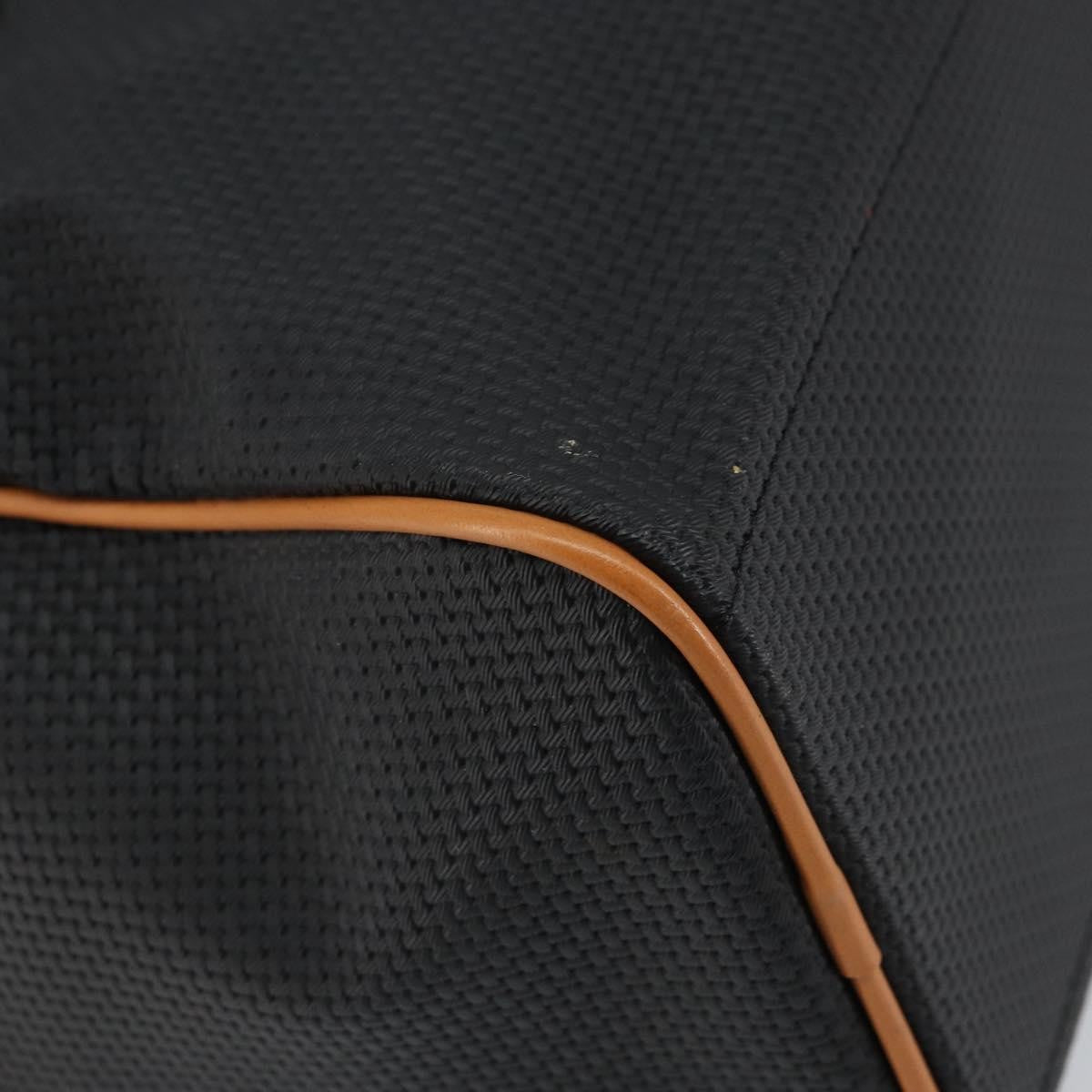 Saint Laurent Vintage Boston PVC Leather, BLACK, PVC, Handbag