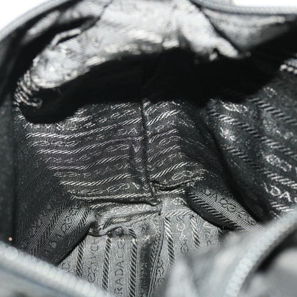Prada Vintage Shoulder Bag Tessuto, BLACK, NYLON, Shoulder bag