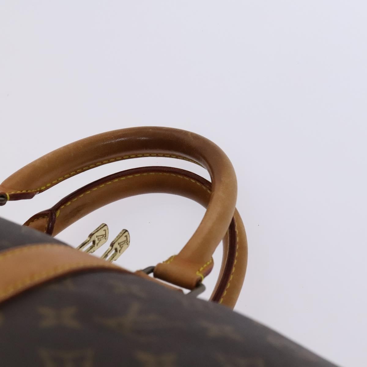 Louis Vuitton Keepall Bag Monogram Canvas, BROWN, CANVAS, Travel bag