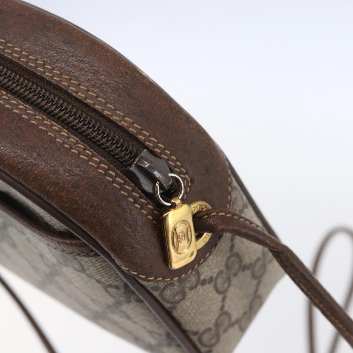 Gucci Micro GG supreme shoulder bag GG canvas, BEIGE, CANVAS, Shoulder bag