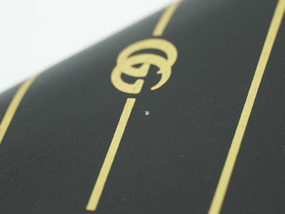 Gucci GG Marmont Wallet Leather, BLACK, LEATHER, Wallets