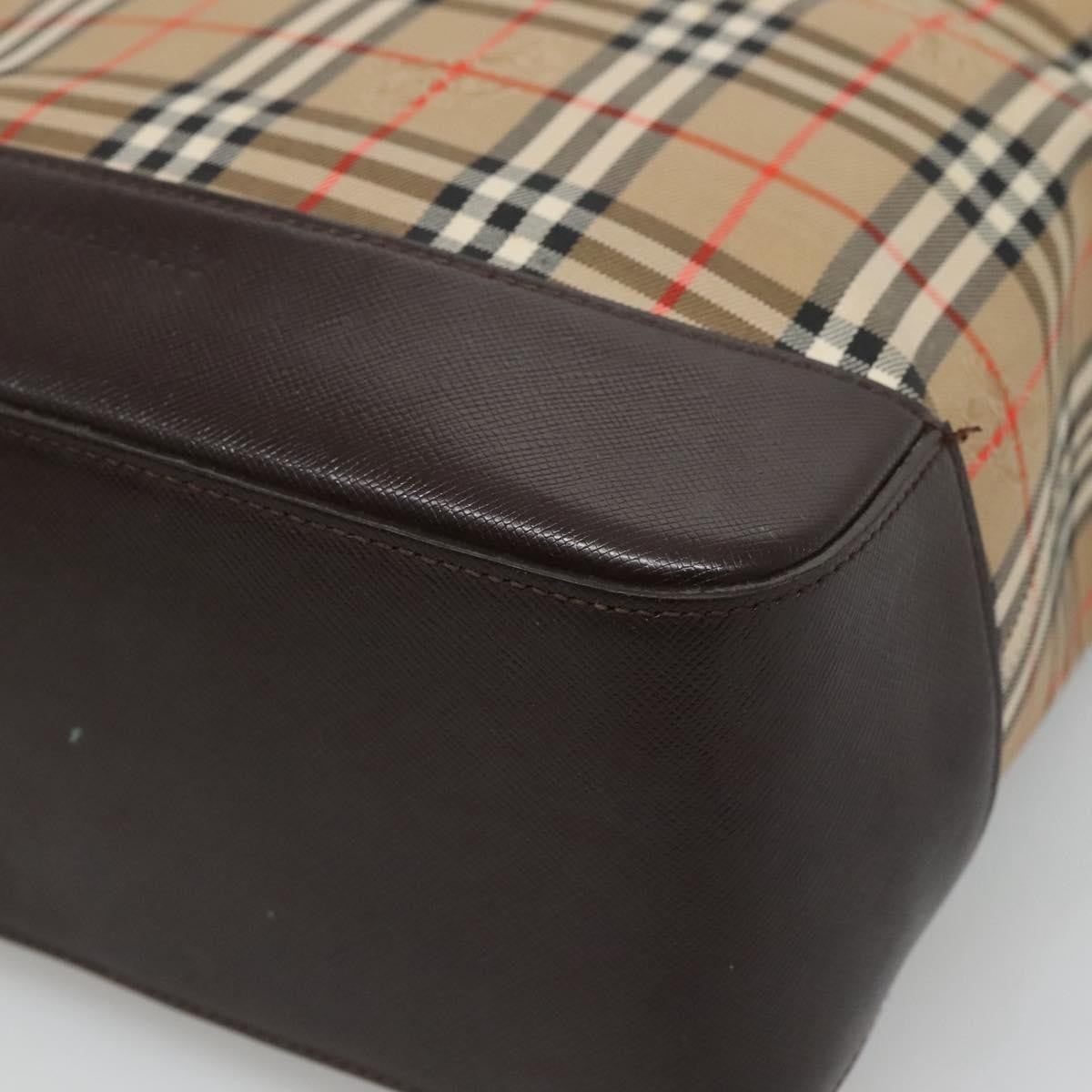 Burberry Nova Check Tote canvas check pattern, BEIGE, CANVAS, Tote bag