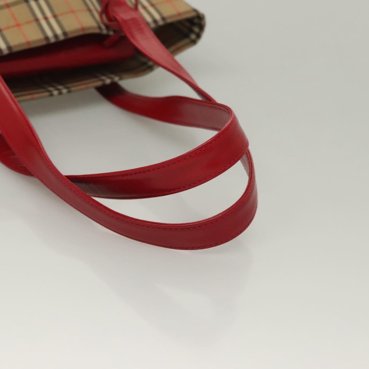 Burberry Nova Check Tote canvas check pattern, BEIGE, CANVAS, Tote bag