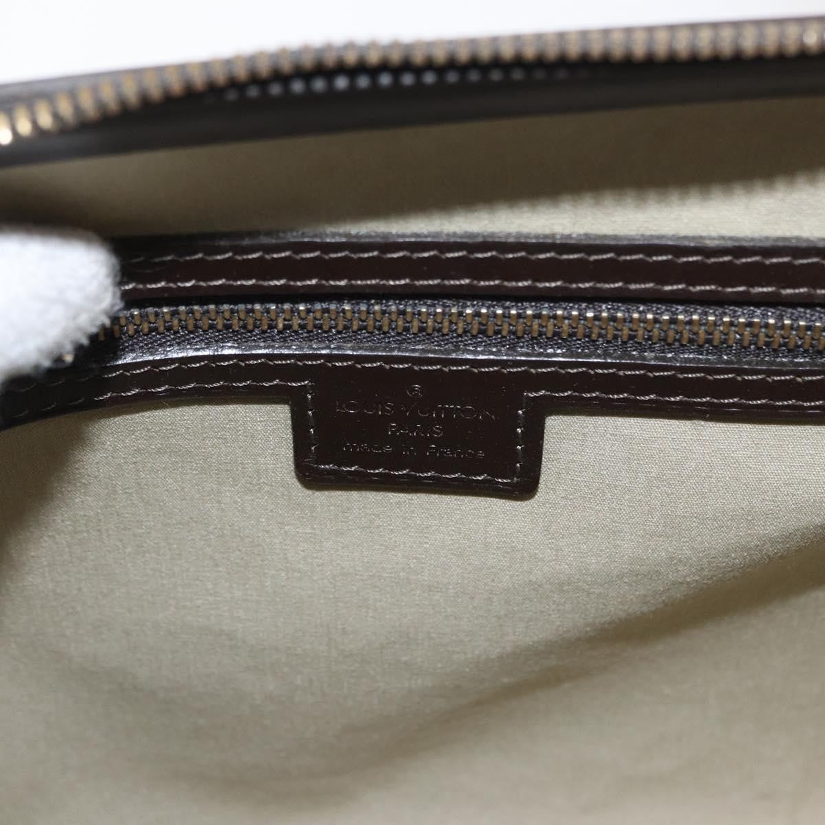 Louis Vuitton Josephine Handbag Mini Lin, KHAKI, CANVAS, Handbag