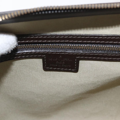 Louis Vuitton Josephine Handbag Mini Lin, KHAKI, CANVAS, Handbag