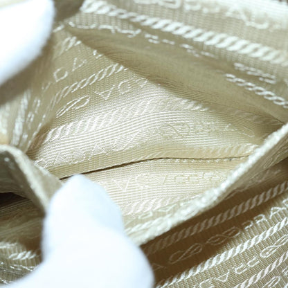 Prada Vintage Handbag Tessuto, BEIGE, NYLON, Handbag