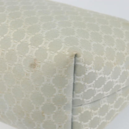 Celine Macadam Handbag Macadam with leather, SILVER, CANVAS, Handbag