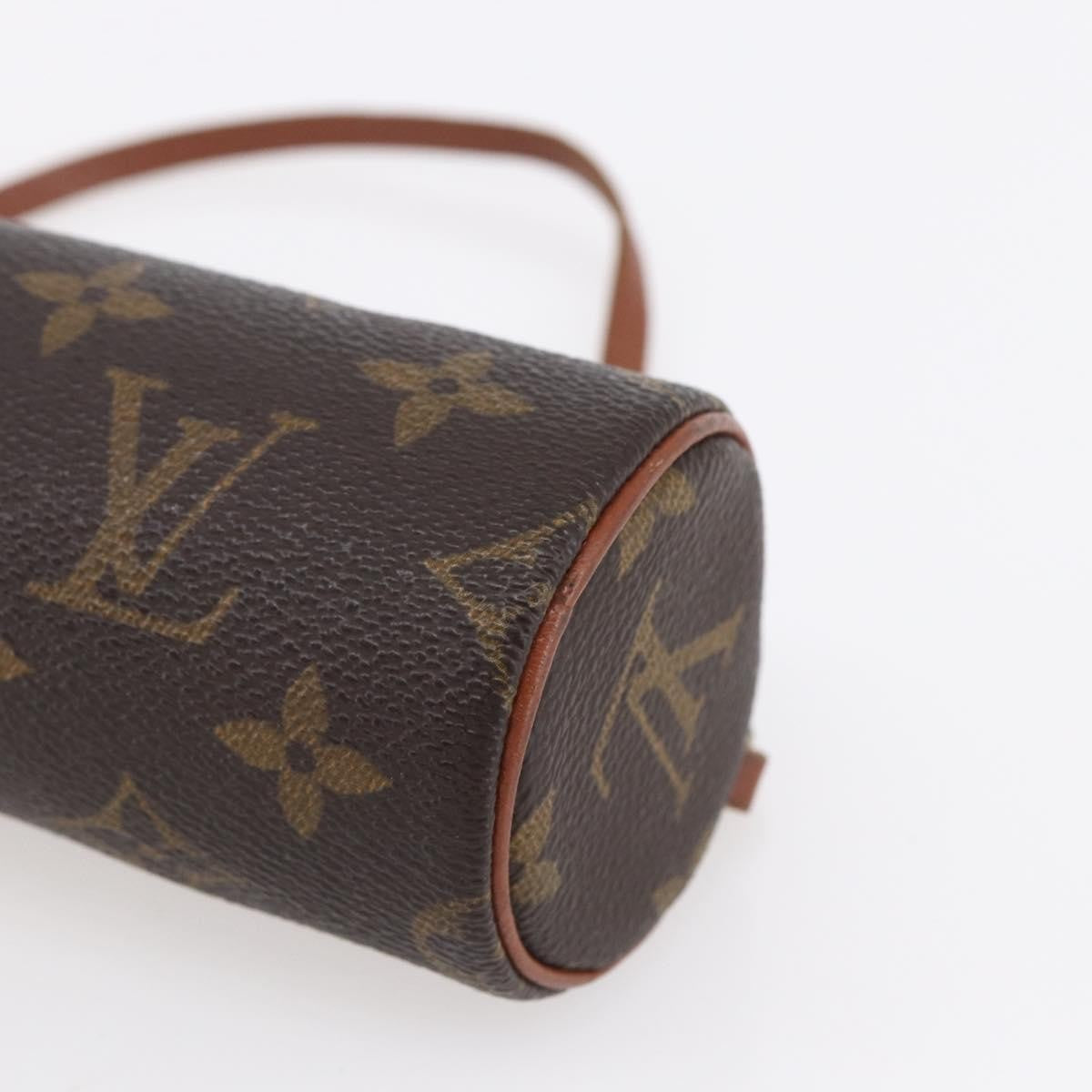 Louis Vuitton Papillon Pochette Monogram Canvas, BROWN, CANVAS, Clutche & pouche
