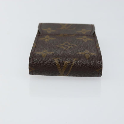 Louis Vuitton Etui Cigarette Case Monogram canvas, BROWN, CANVAS, Toiletry Case