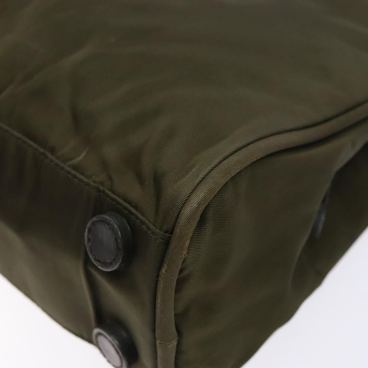 Prada Tote Vitello Daino Vitello Daino, GREEN, NYLON, Tote bag