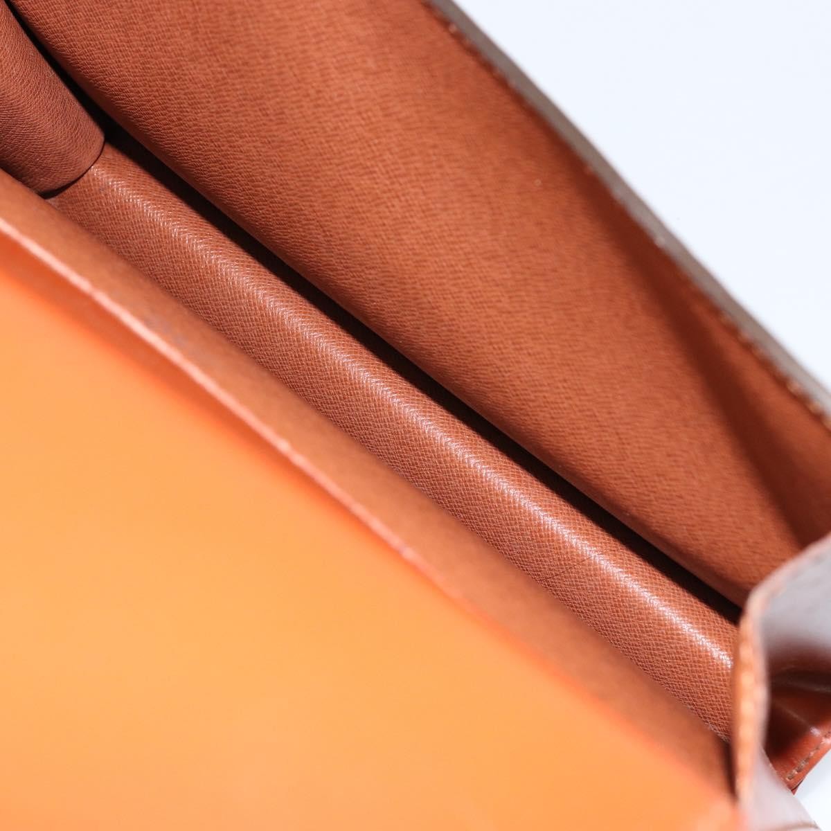 Louis Vuitton Grenelle Shoulder Bag Epi Leather, BROWN, LEATHER, Shoulder bag