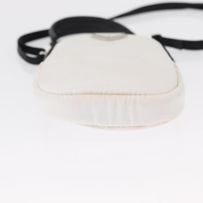 Prada Cargo Phone Holder Crossbody Bag Tessuto, WHITE, NYLON, Shoulder bag
