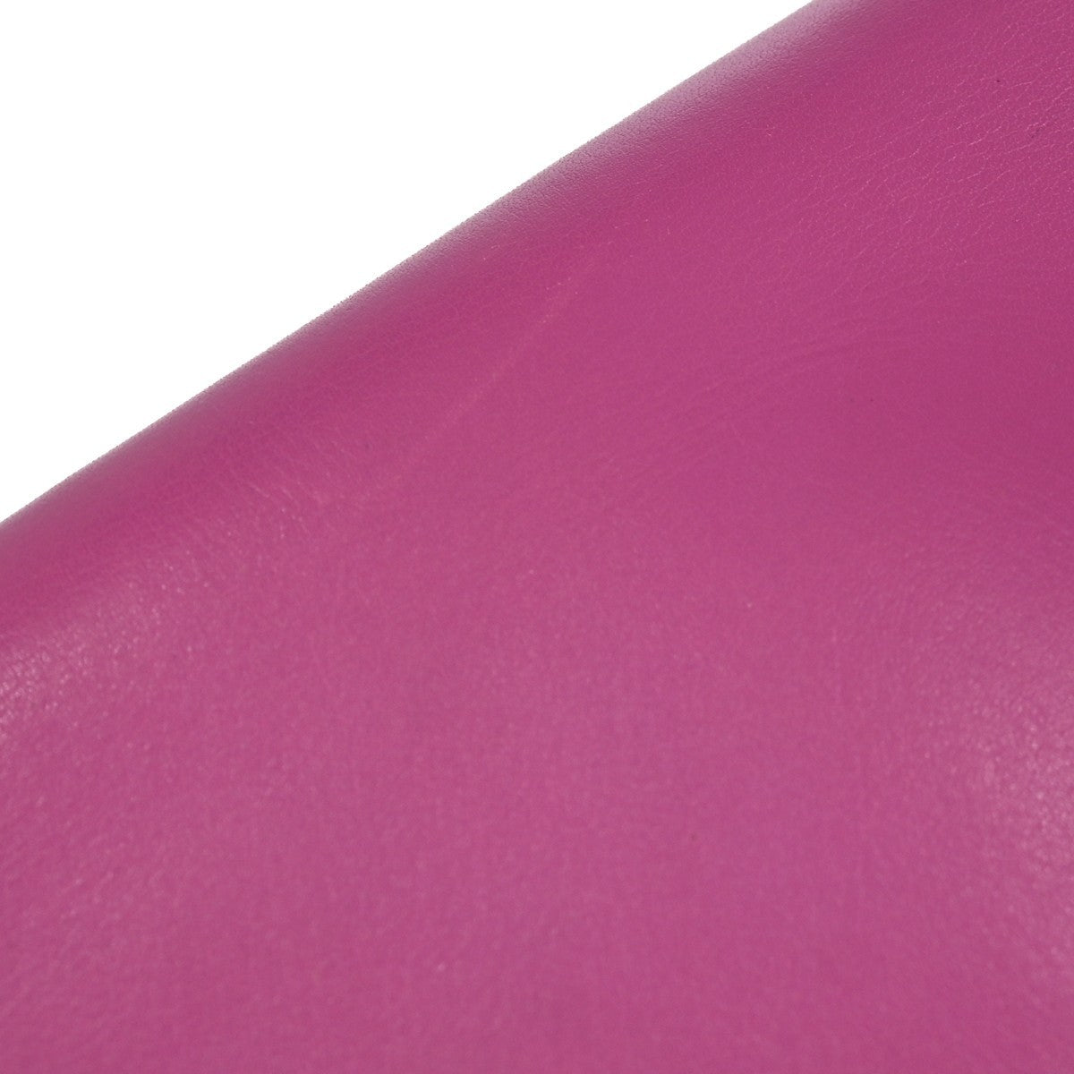 Celine Circle logo Leather, PINK, LEATHER, Clutche & pouche