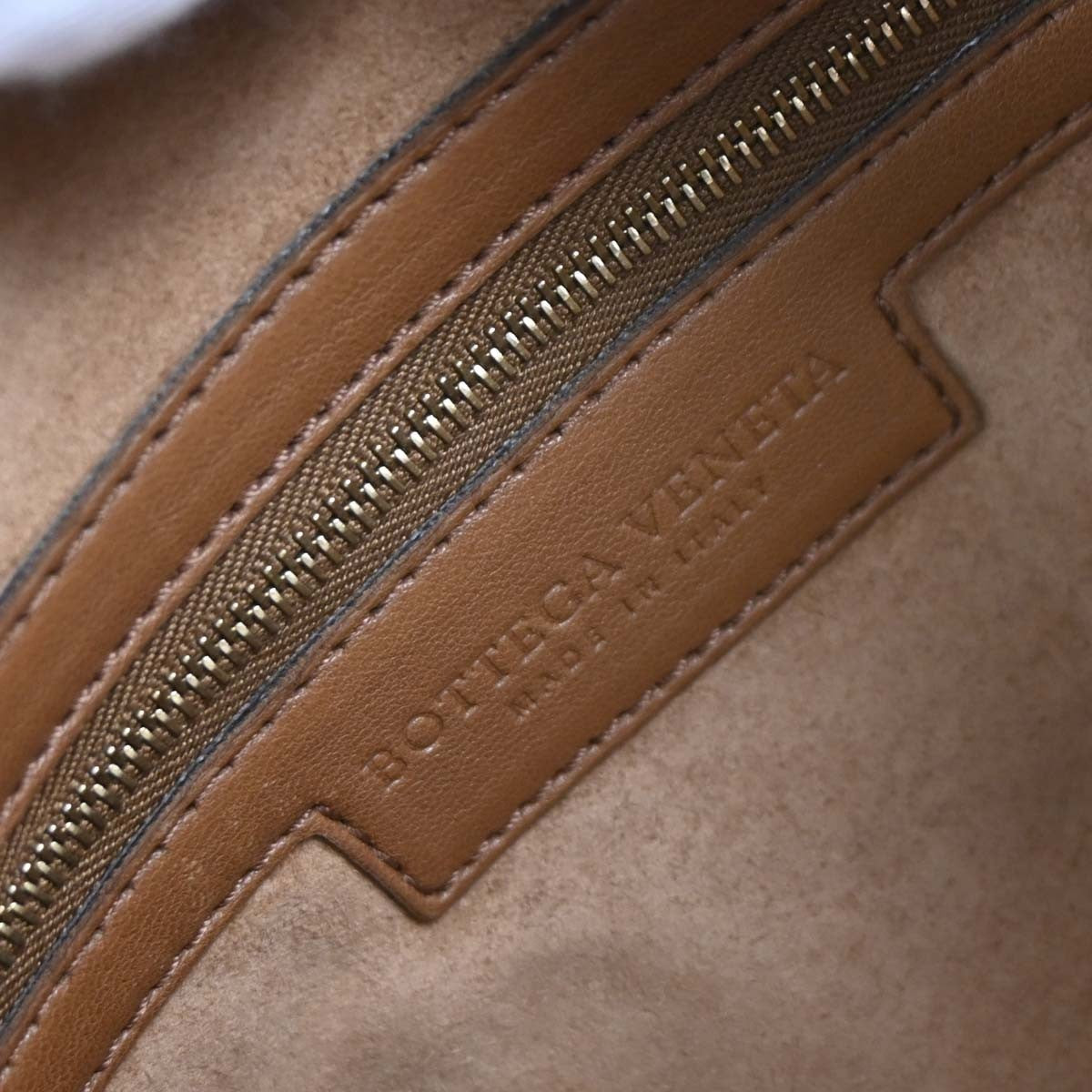 Bottega Veneta Veneta Hobo Intrecciato Nappa, BROWN, LEATHER, Handbag