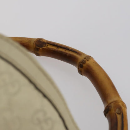 Gucci Vintage Diana Bamboo Shoulder Bag Leather, BEIGE, LEATHER, Shoulder bag