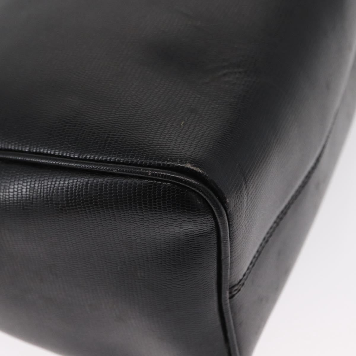 Celine Vintage Circle Logo Crossbody Bag Leather, BLACK, LEATHER, Shoulder bag