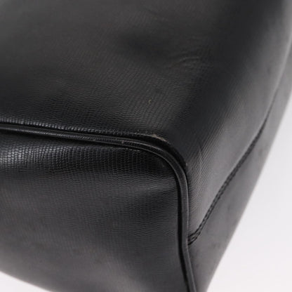 Celine Vintage Circle Logo Crossbody Bag Leather, BLACK, LEATHER, Shoulder bag