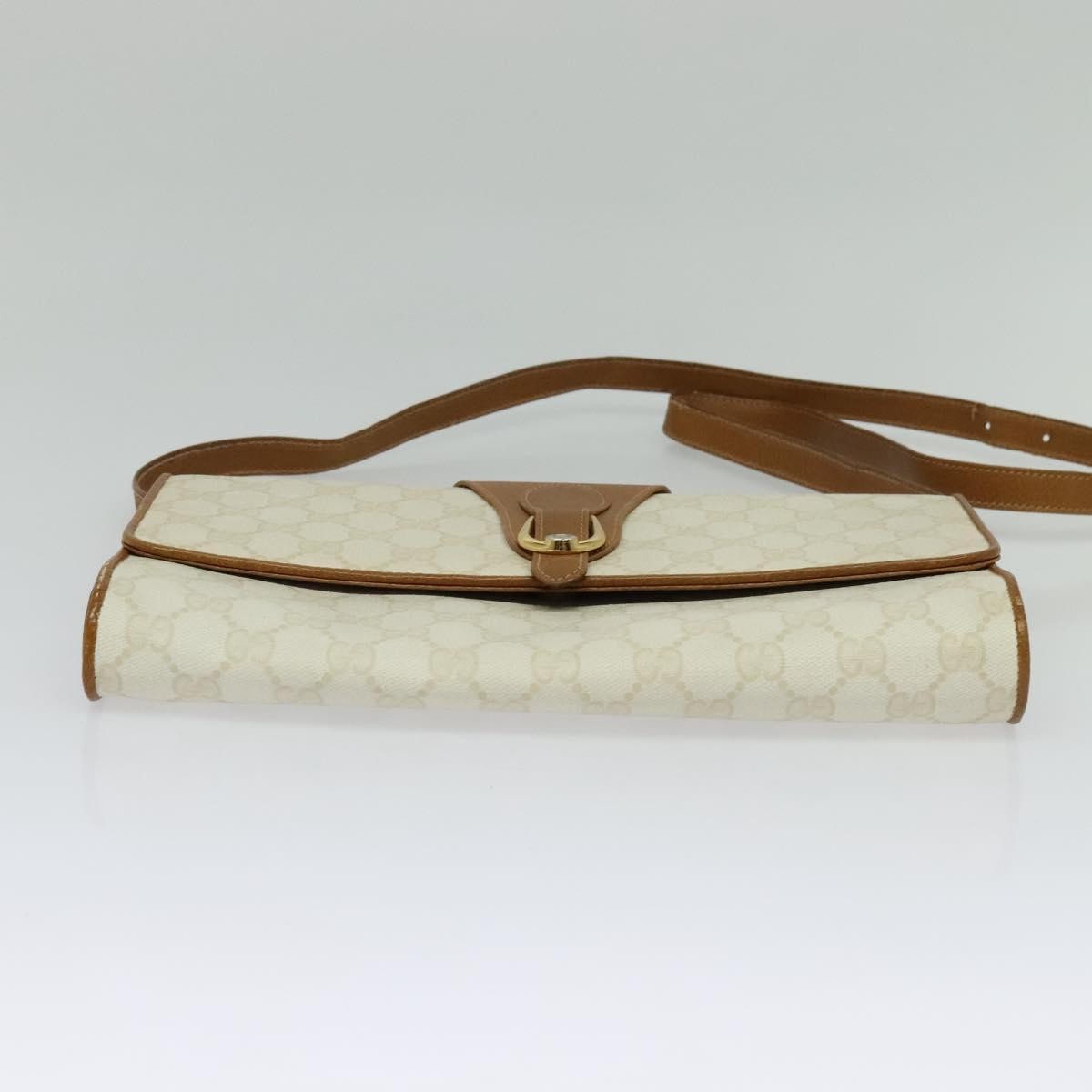 Gucci Micro GG supreme shoulder bag GG canvas, WHITE, CANVAS, Shoulder bag
