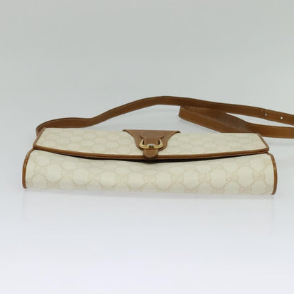 Gucci Micro GG supreme shoulder bag GG canvas, WHITE, CANVAS, Shoulder bag