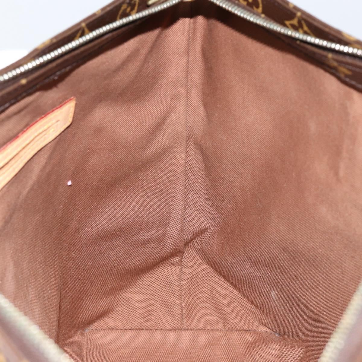 Louis Vuitton Cabas Mezzo Monogram Canvas, BROWN, CANVAS, Tote bag